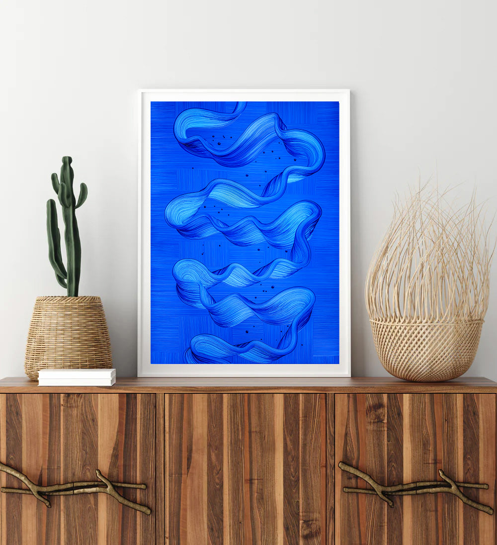 Ebb and Flow | Ocean-Inspired Abstract Art Print