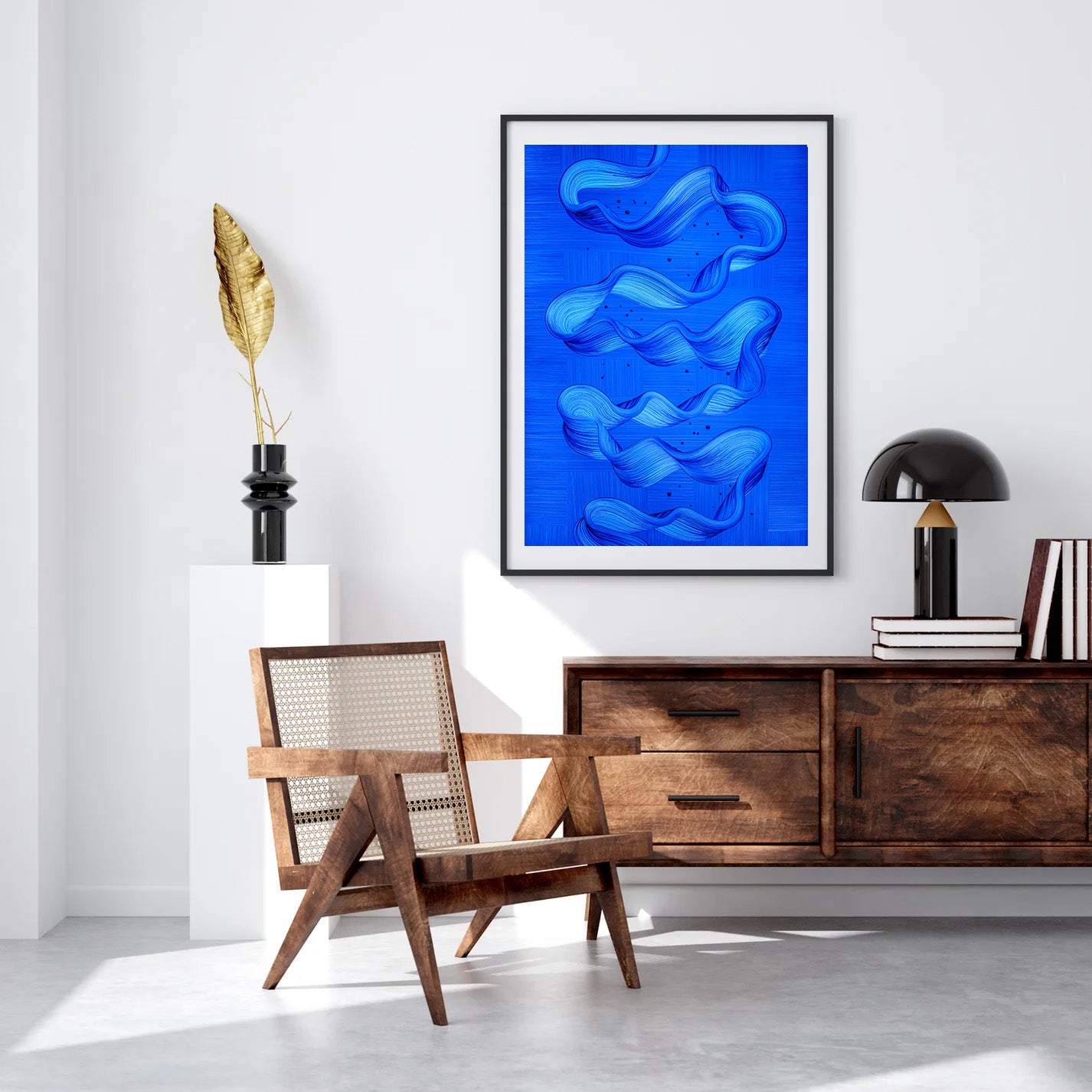 Ebb and Flow | Ocean-Inspired Abstract Art Print